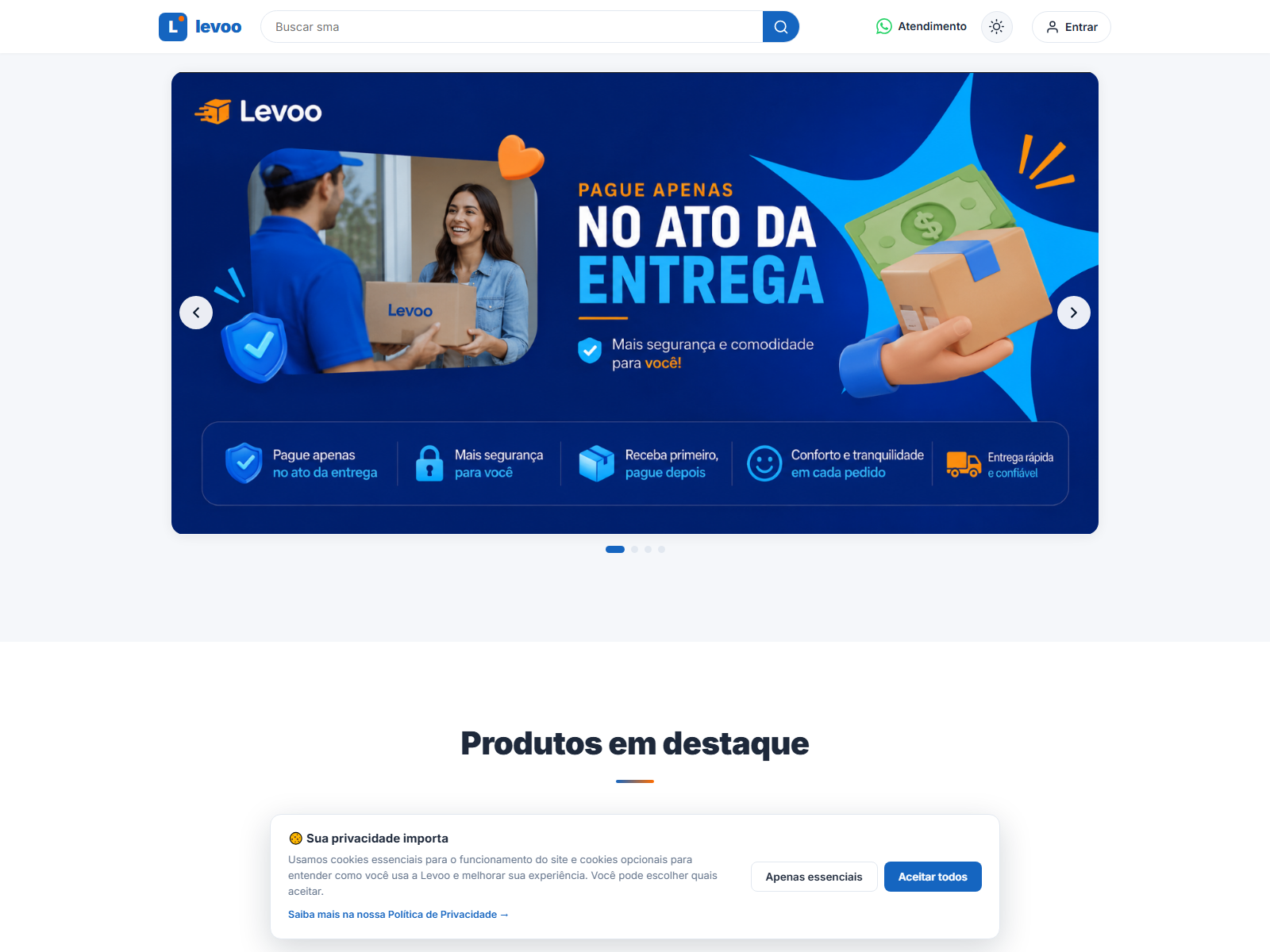 Levoo — Cash-on-delivery marketplace on Firebase