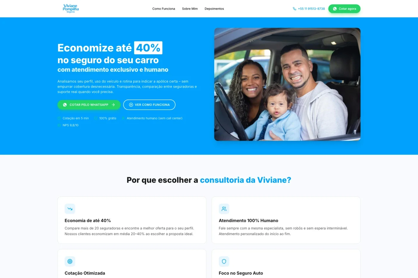 Viviane Pompilha — Conversion page
